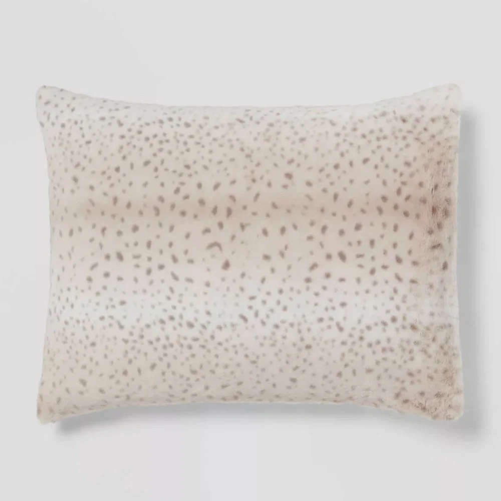 Threshold 3pc King Luxe Faux-Fur Comforter & Sham Set